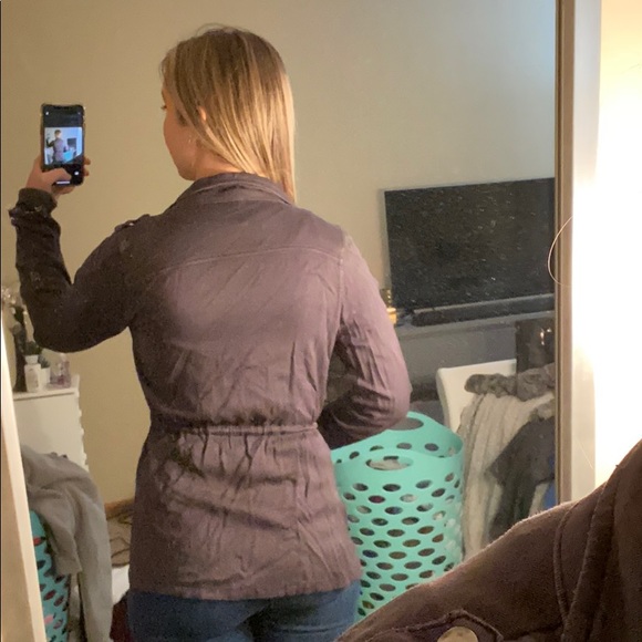 Grey Cloth Jacket - Picture 2 of 2